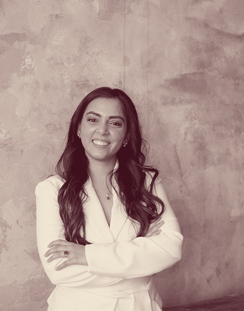 Portrait of Anushree Sharma, founder of Arvana